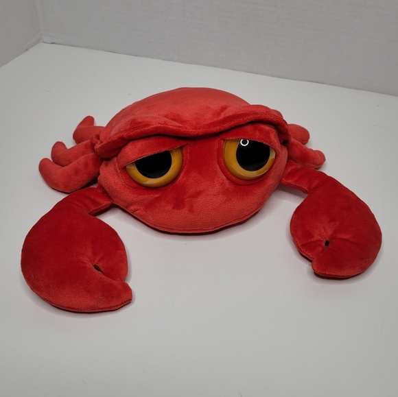 Cuddly Crab Plush Stuffed Animal with Dreamy Big Eyes NWOT - Picture 3 of 13